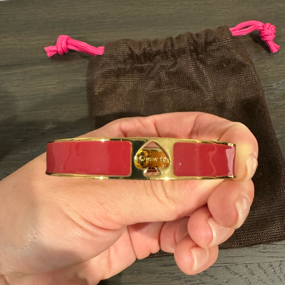 Kate Spade Red Bangle - Picture 7 of 7